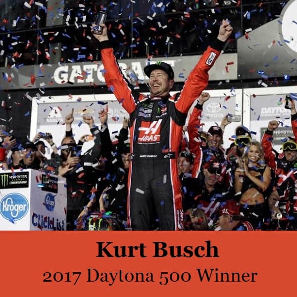 2017 Daytona 500 Winner kurt busch