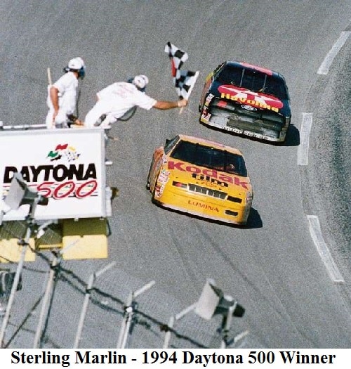 sterling marlin 1994 daytona 500 winner