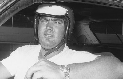 DAYTONA BEACH, FL - FEBRUARY 24: Junior Johnson's career included a 1963 Daytona 500 in Daytona Beach, Florida on February 24, 1963 win as a driver and several points championships as a car owner and crew chief. His life story was also featured in a best-selling novel by Tom Wolfe. (Photo by RacingOne/Getty Images)