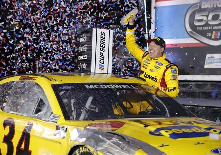 The 2021 Daytona 500 Winner Michael McDowell – Daytona 500 Winners